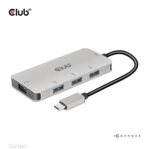 CLUB3D USB Gen2 Type-C to 10Gbps 4x USB Type-A Hub