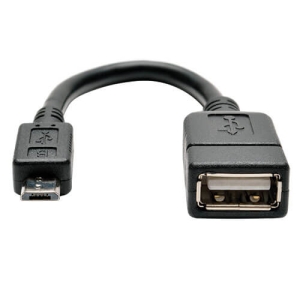 Tripp Lite U052-06N USB-kabel 0,15 m Micro-USB B USB A Zwart