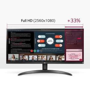 LG 29WP500-B 73,7 cm (29\") 2560 x 1080 Pixels UltraWide Full HD LED Zwart