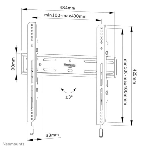 Neomounts by Newstar Select Neomounts tv wandsteun