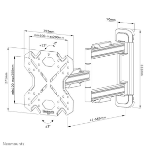 Neomounts by Newstar Select Neomounts tv wandsteun