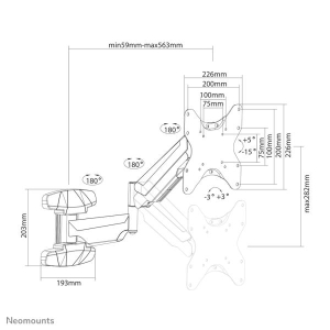 Neomounts by Newstar tv wandsteun