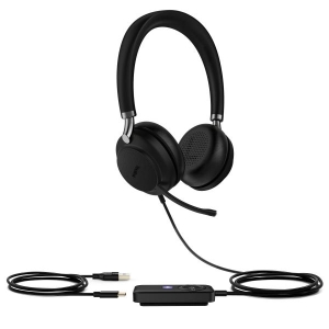 Yealink UH38 Dual Teams Headset Bedraad en draadloos Hoofdband Kantoor/callcenter Bluetooth Zwart