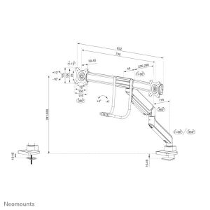 Neomounts monitorarm