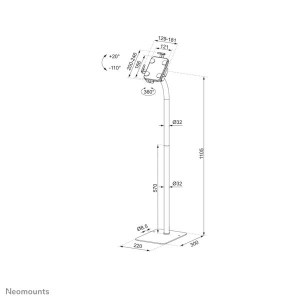 Neomounts tablet vloersteun