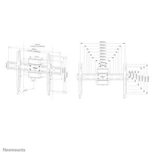 Neomounts TV pilaarsteun