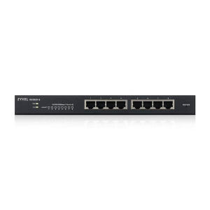 Zyxel GS1900-8 Managed L2 Gigabit Ethernet (10/100/1000) Zwart