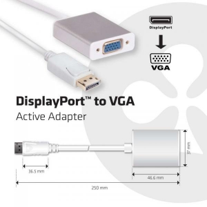 DisplayPor to VGA Active Adapter