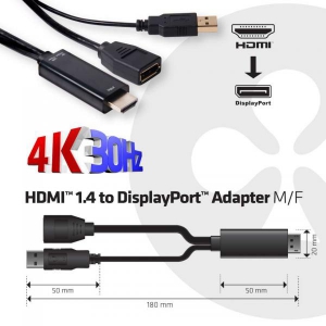 HDMI to Displayport Adapter