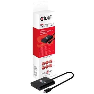 CLUB3D MST Hub USB 3.1 Gen1 Type C naar HDMI™ 1.4 Dual Monitor