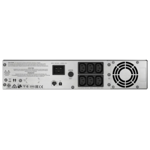 APC Smart-UPS SMC2000I-2U Noodstroomvoeding - 6x C13, Rack Mountable, USB, 2000VA