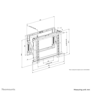 Neomounts videowall steun