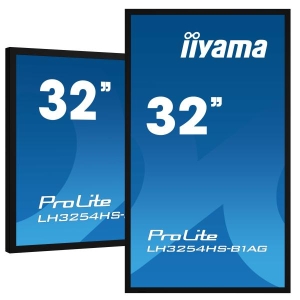 iiyama LH3254HS-B1AG beeldkrant Digitale signage flatscreen 80 cm (31.5\") LCD Wifi 500 cd/m² Full HD Zwart Type processor Androi