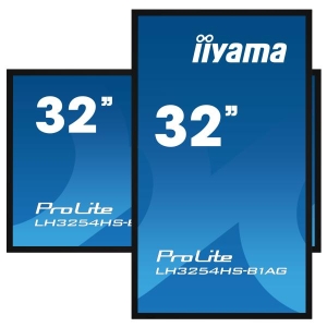 iiyama LH3254HS-B1AG beeldkrant Digitale signage flatscreen 80 cm (31.5\") LCD Wifi 500 cd/m² Full HD Zwart Type processor Androi