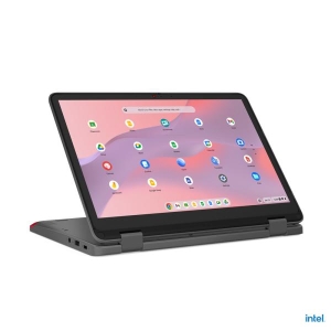 Lenovo 500e Yoga Chromebook 31 cm (12.2\") Touchscreen WUXGA Intel® N N100 4 GB LPDDR5-SDRAM 32 GB eMMC Wi-Fi 6E (802.11ax) Chrom