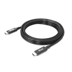 CLUB3D USB4 Gen3x2 Type-C Bi-Directional Cable 8K60Hz or 4K120Hz, Data 40Gbps, PD 240W(48V/5A) EPR M/M 3m / 9.84ft