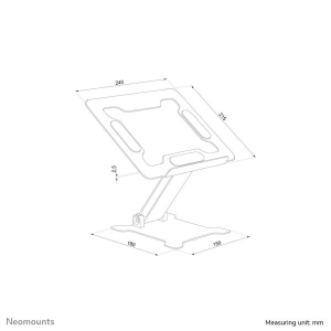 Neomounts opvouwbare laptop stand