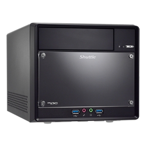 Shuttle XPC cube Barebone SH510R4 - S1200, Intel H510, 1xDP, 1xHDMI, 1x LAN, 1x 5.25\" ODD, 2x 3.5\" HDD bays