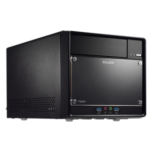 Shuttle XPC cube Barebone SH510R4 - S1200, Intel H510, 1xDP, 1xHDMI, 1x LAN, 1x 5.25\" ODD, 2x 3.5\" HDD bays