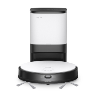 TP-Link Tapo RV20 Mop Plus robotstofzuiger 4 l Stofzak Zwart, Wit