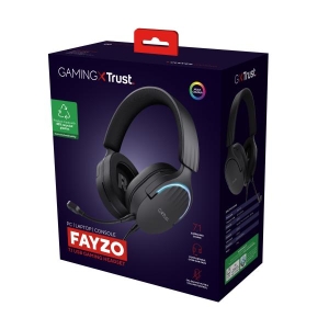 Trust GXT 490 FAYZO Headset Bedraad Hoofdband Gamen USB Type-A Zwart