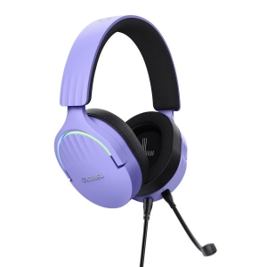 Trust GXT 490P FAYZO Headset Bedraad Hoofdband Gamen USB Type-A Zwart, Paars