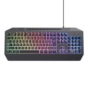 Trust GXT 836 Evocx toetsenbord USB QWERTY Amerikaans Engels Zwart