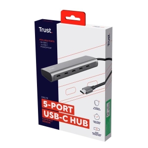 Trust Halyx USB 3.2 Gen 1 (3.1 Gen 1) Type-C Zilver