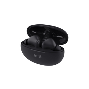 Trust Yavi Headset True Wireless Stereo (TWS) In-ear Oproepen/muziek USB Type-C Bluetooth Zwart