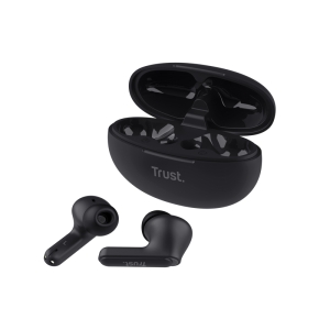 Trust Yavi Headset True Wireless Stereo (TWS) In-ear Oproepen/muziek USB Type-C Bluetooth Zwart