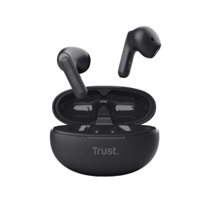 Trust Yavi Headset True Wireless Stereo (TWS) In-ear Oproepen/muziek USB Type-C Bluetooth Zwart