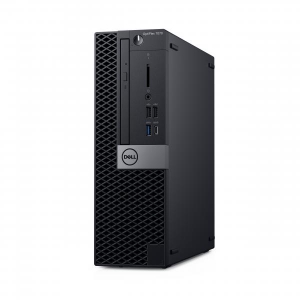 DELL OptiPlex 7070 Intel® 9de generatie Core™ i5 i5-9500 8 GB DDR4-SDRAM 256 GB SSD SFF Zwart PC Windows 10 Pro