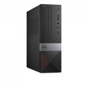 DELL Vostro 3471 Intel® 9de generatie Core™ i3 i3-9100 4 GB DDR4-SDRAM 128 GB SSD SFF Zwart, Grijs, Rood PC Windows 10 Pro