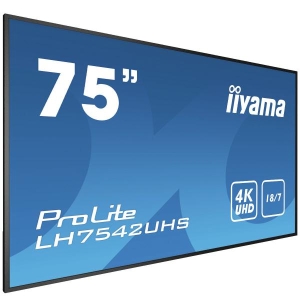 75iW LCD 4K UHD IPS LH7542UHS-B1 Black