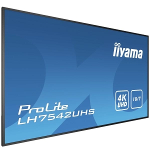 75iW LCD 4K UHD IPS LH7542UHS-B1 Black