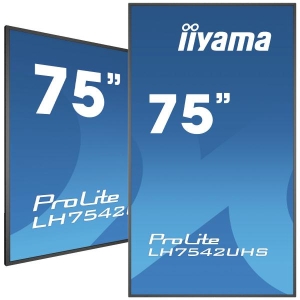 75iW LCD 4K UHD IPS LH7542UHS-B1 Black