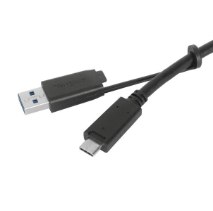 Targus ACC1133GLX USB-kabel 1 m USB 3.2 Gen 1 (3.1 Gen 1) USB C Zwart