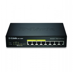 DGS-1008P/E Switch Gbit PoE