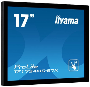 iiyama ProLite TF1734MC-B7X touch screen-monitor 43,2 cm (17\") 1280 x 1024 Pixels Multi-touch Zwart