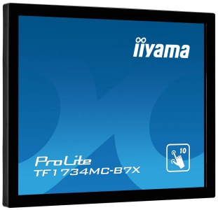 iiyama ProLite TF1734MC-B7X touch screen-monitor 43,2 cm (17\") 1280 x 1024 Pixels Multi-touch Zwart