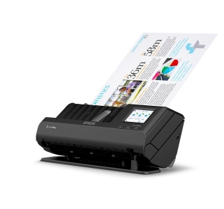 Epson ES-C380W Scanner met ADF + invoer voor losse vellen 600 x 600 DPI A4 Zwart