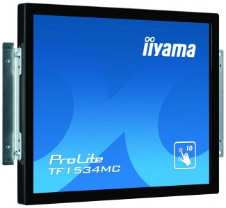 iiyama ProLite TF1534MC-B6X touch screen-monitor 38,1 cm (15\") 1024 x 768 Pixels Zwart Multi-touch Multi-gebruiker