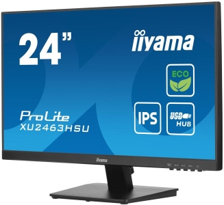 iiyama ProLite XU2463HSU-B1 computer monitor 60,5 cm (23.8\") 1920 x 1080 Pixels Full HD LED Zwart