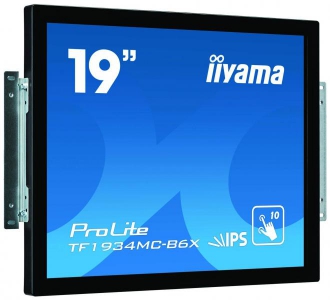 iiyama ProLite TF1934MC-B6X touch screen-monitor 48,3 cm (19\") 1280 x 1024 Pixels Zwart Multi-touch Multi-gebruiker