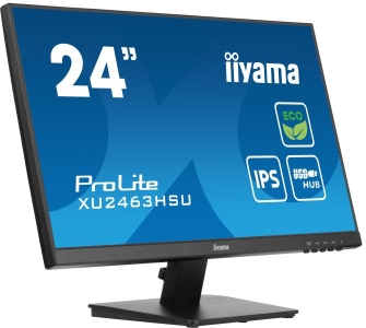 iiyama ProLite XU2463HSU-B1 computer monitor 60,5 cm (23.8\") 1920 x 1080 Pixels Full HD LED Zwart
