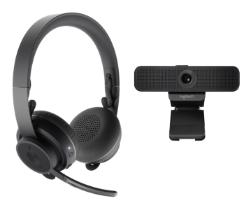 Logitech Persoonlijke Video Collaboration Kit - Zone Wireless + C925e-webcam
