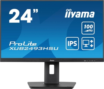 iiyama ProLite computer monitor 60,5 cm (23.8\") 1920 x 1080 Pixels Full HD LED Zwart