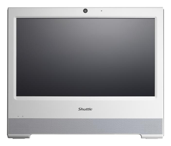 Shuttle X50V8 Intel® Celeron® 39,6 cm (15.6\") 1366 x 768 Pixels Touchscreen All-in-One PC barebone Wi-Fi 5 (802.11ac) Wit