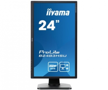 iiyama ProLite B2483HSU-B1DP LED display 61 cm (24\") 1920 x 1080 Pixels Full HD Zwart