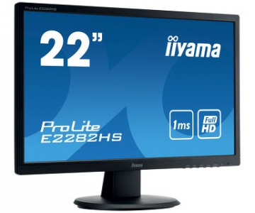 iiyama ProLite E2282HS-B1 LED display 54,6 cm (21.5\") 1920 x 1080 Pixels Full HD Zwart